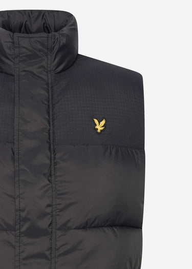 Lyle & Scott Bodywarmers Wadded gilet - jet black