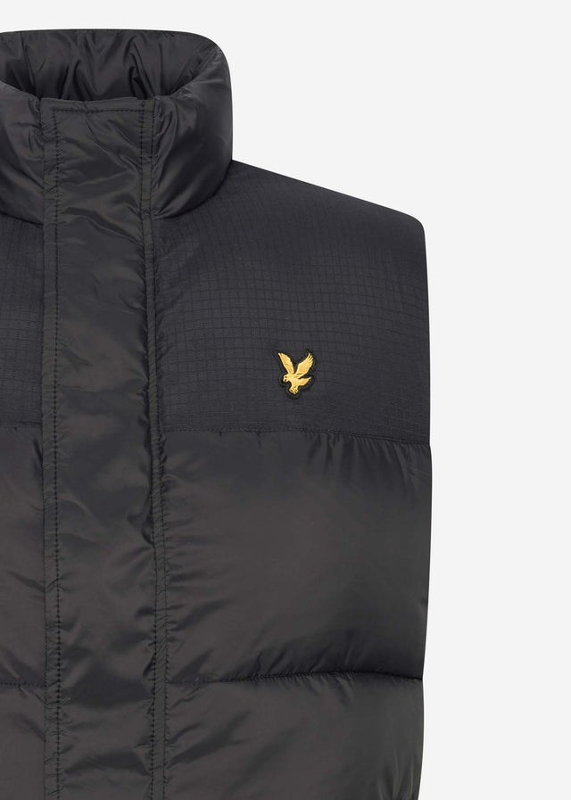 Lyle & Scott Bodywarmers Wadded gilet - jet black