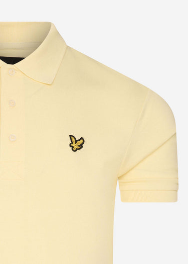 Lyle & Scott Polo's Plain polo shirt - lemon