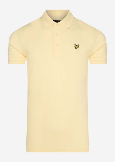 Lyle & Scott Polo's Plain polo shirt - lemon