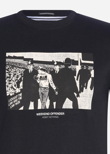 Weekend Offender T-shirts The law - black
