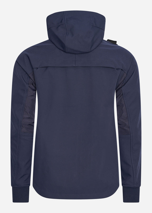MA.Strum Jackets Softshell hooded jacket - ink navy