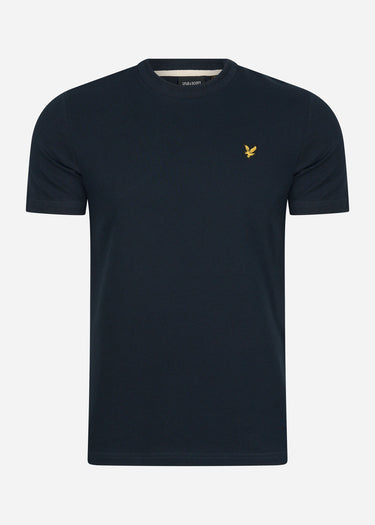 Lyle & Scott T-shirts Crest tipped t-shirt - dark navy