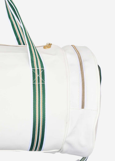 Ellesse Tassen Merlo barrel bag - white