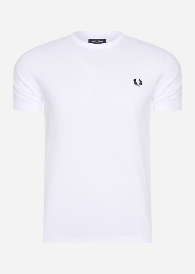 Fred Perry T-shirts Ringer t-shirt - white