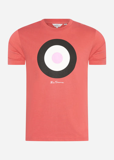 Ben Sherman T-shirts Signature target tee - raspberry