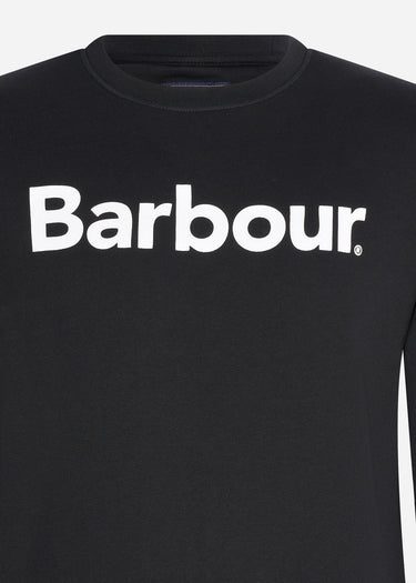 Barbour Truien Logo crew - black