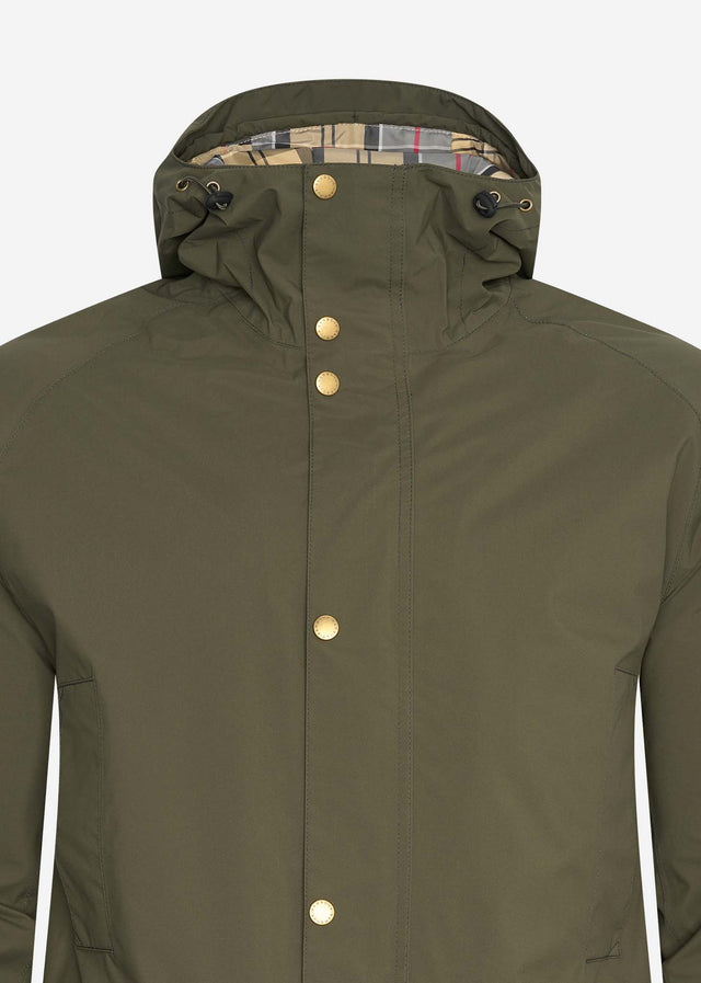 Barbour Jackets Waterproof hooded bedale - olive dress