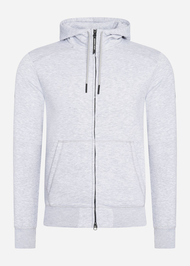 Marshall Artist Cardigans Siren full zip hood - grey marl