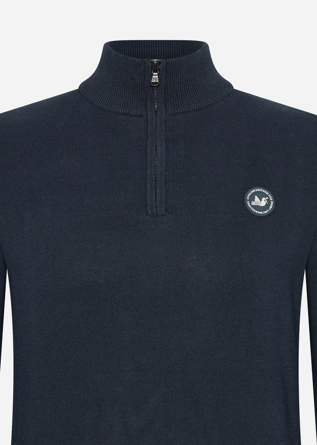 Peaceful Hooligan Sweaters Henlock knitwear - navy