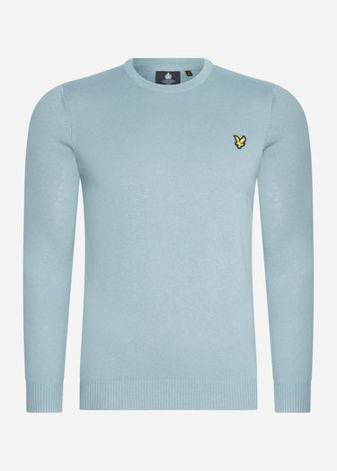 Lyle & Scott Truien Cotton merino crew jumper - away blue