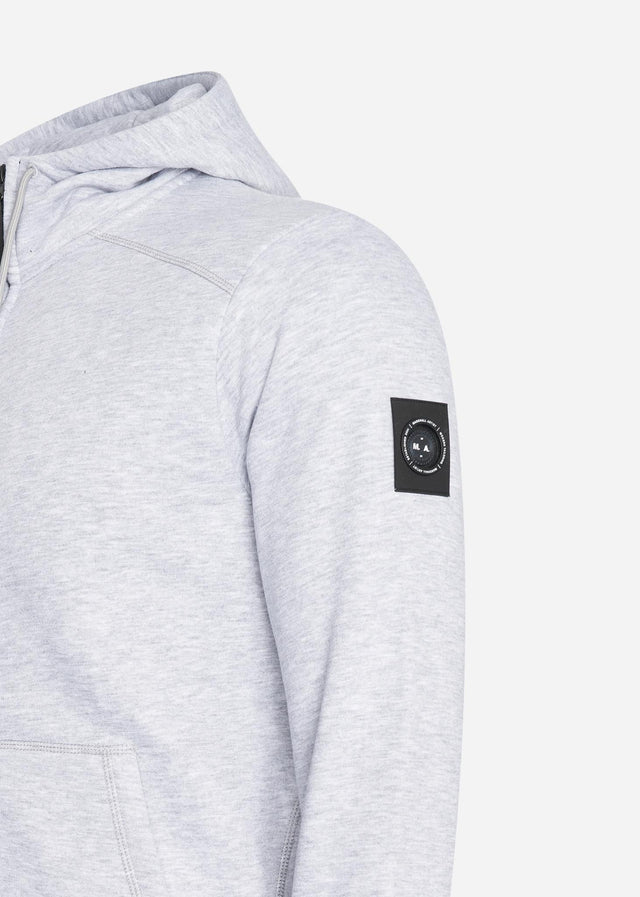 Marshall Artist Cardigans Siren full zip hood - grey marl