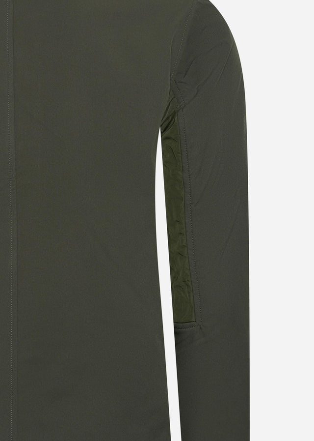 MA.Strum Jackets Softshell full zip hooded jacket - oil slick