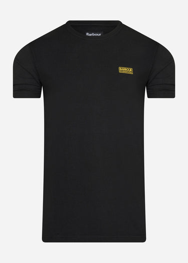 Barbour International T-shirts Small logo tee - black