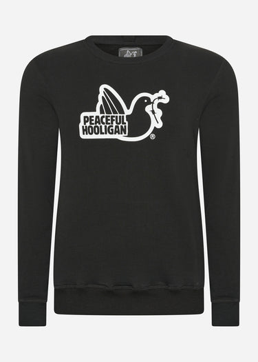 Peaceful Hooligan Truien Outline sweatshirt - black
