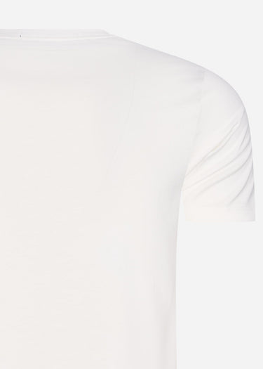 Fred Perry T-shirts Tramline panel t-shirt - snow white