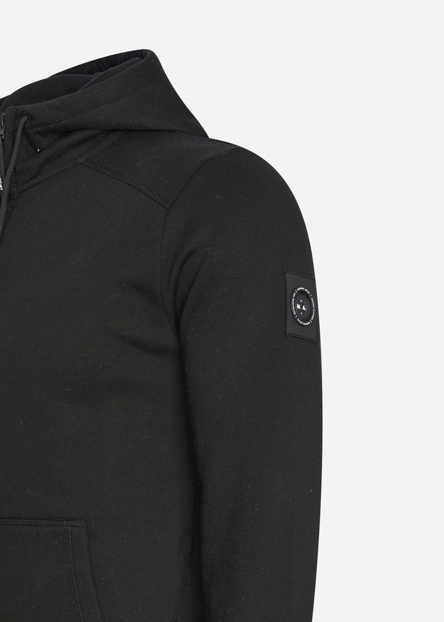 Marshall Artist Cardigans Siren full zip hood - black