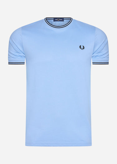 Fred Perry T-shirts Twin tipped t-shirt - sky