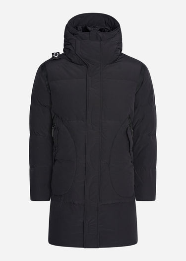 MA.Strum Jassen Long down coat - jet black