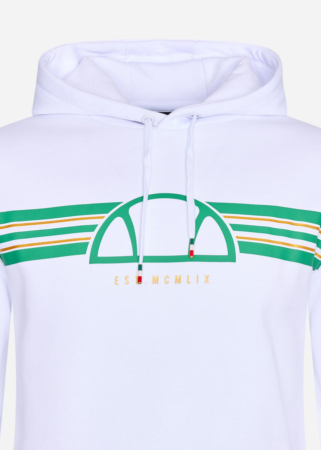 Ellesse Hoodies Trofeo oh hoody - white