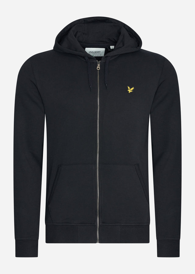 Lyle & Scott Hoodies Zip through hoodie - jet black