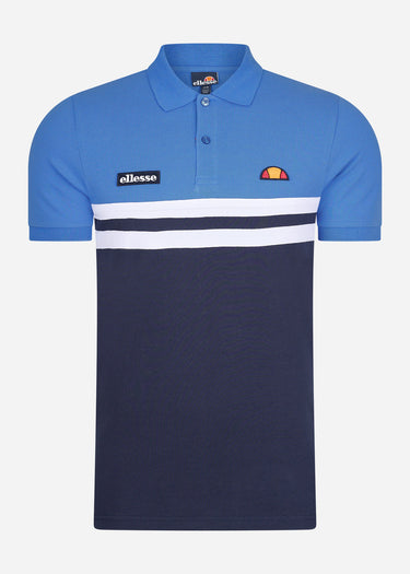Ellesse Polo's Muccio polo - blue navy white
