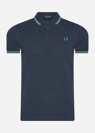 Fred Perry Polo's Twin tipped fred perry shirt - drkairf lim sgrn