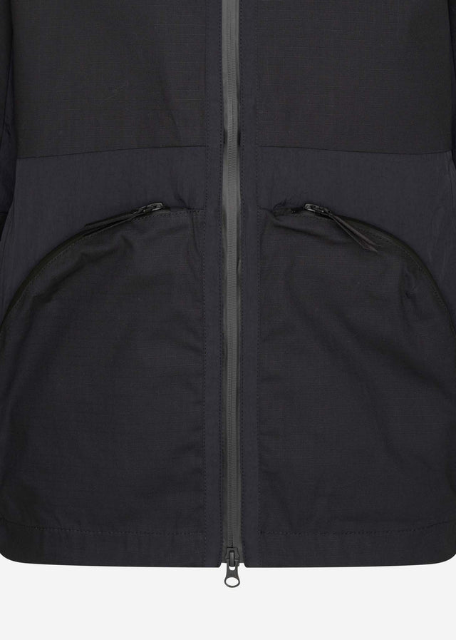 MA.Strum Jackets CR hooded parka - jet black