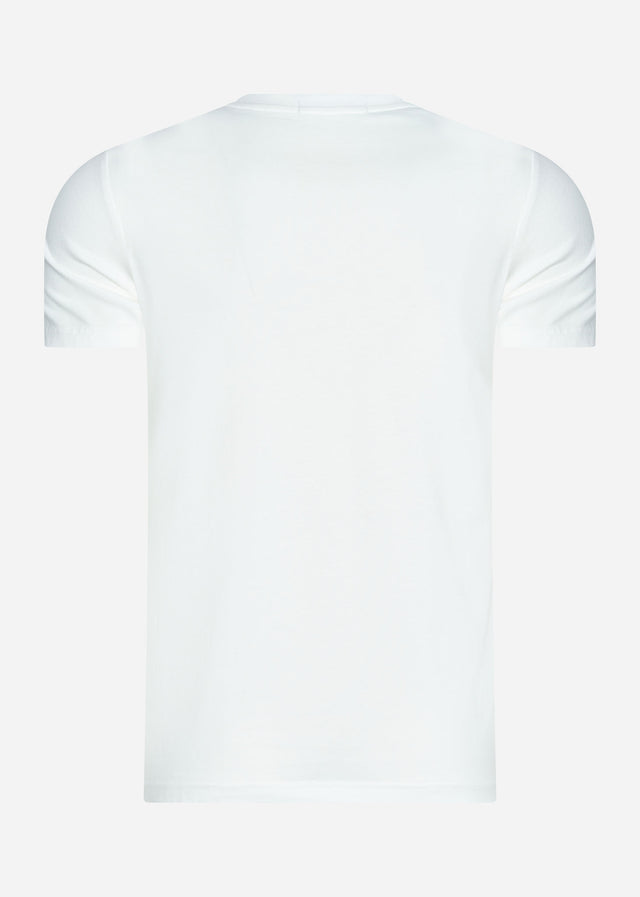 Fred Perry T-shirts Laurel wreath graphic t-shirt - snow white