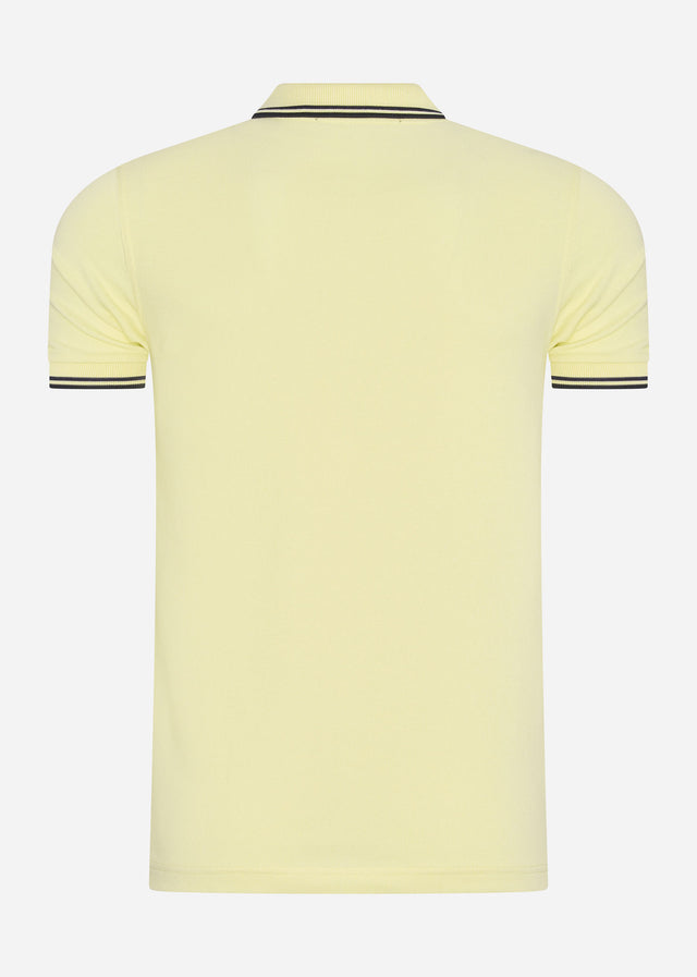 Fred Perry Polos Twin tipped fred perry shirt - wax yellow