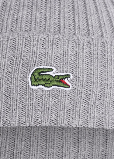 Lacoste Mutsen Wool cap - heather agate