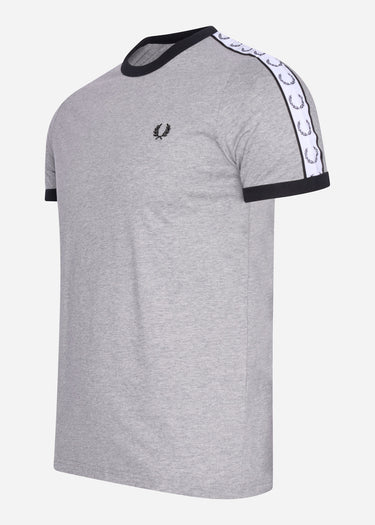 Fred Perry T-shirts Taped ringer t-shirt - steel marl
