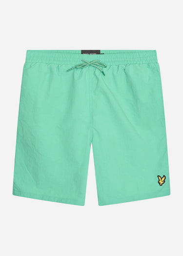 Lyle & Scott Zwembroeken Plain swimshort - green glaze