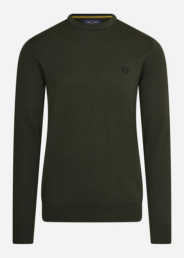Fred Perry Truien Classic crew neck jumper - hunting green