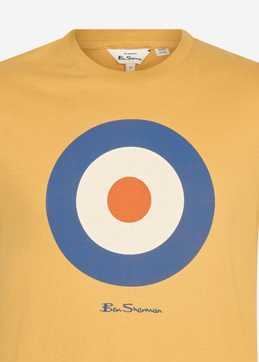 Ben Sherman T-shirts Signature target tee - butterscotch