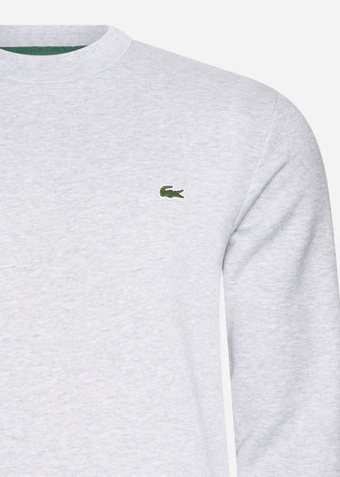 Lacoste Truien Sweater - silver chine