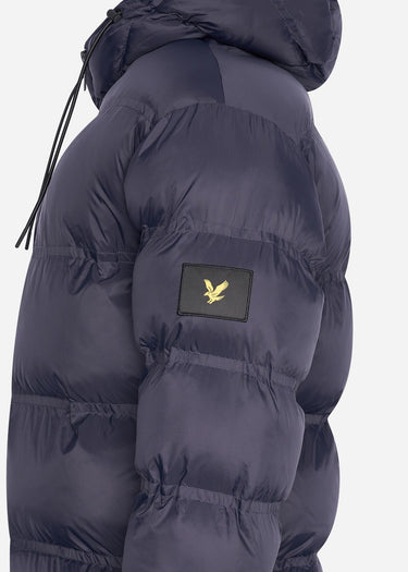 Lyle & Scott Jassen Sculptural puffer jacket - dark navy