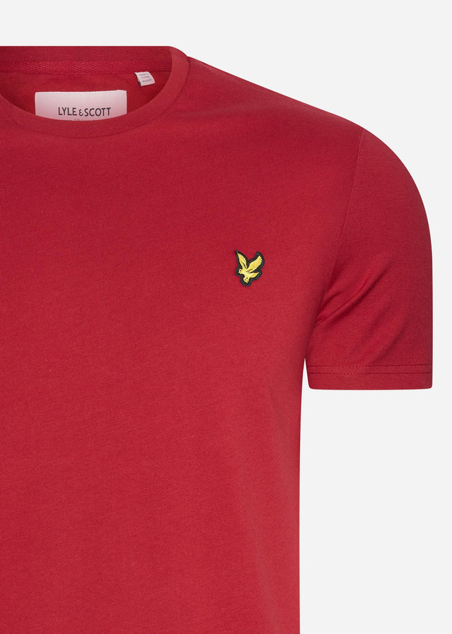 Lyle & Scott T-shirts Plain t-shirt - tunnel red