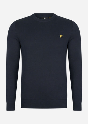 Lyle & Scott Truien Cotton crew neck jumper - dark navy