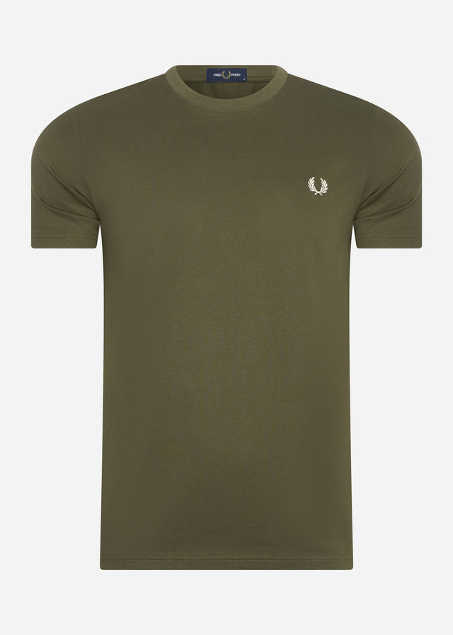 Fred Perry T-shirts Graphic print t-shirt - military green