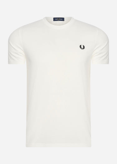 Fred Perry T-shirts Graphic print t-shirt - snow white