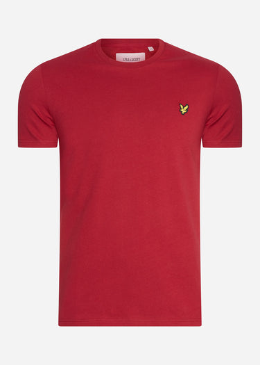 Lyle & Scott T-shirts Plain t-shirt - tunnel red