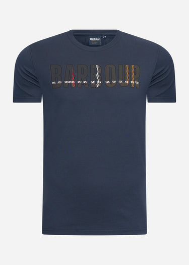 Barbour T-shirts Wallace tee - navy