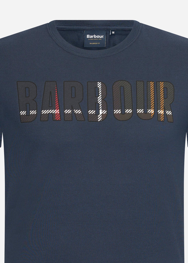 Barbour T-shirts Wallace tee - navy