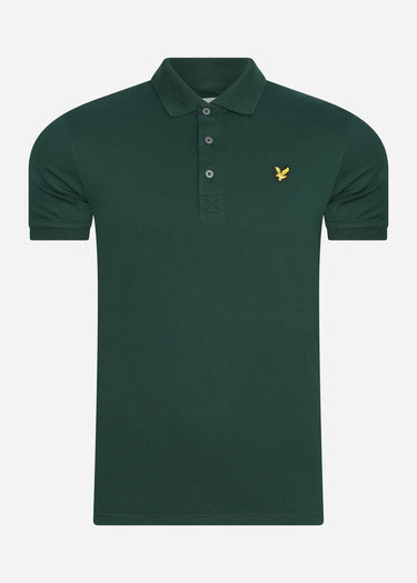 Lyle & Scott Polo's Plain polo shirt - dark green