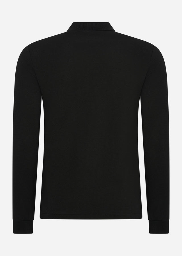Lacoste Long Sleeve Polos Longsleeve polo - black