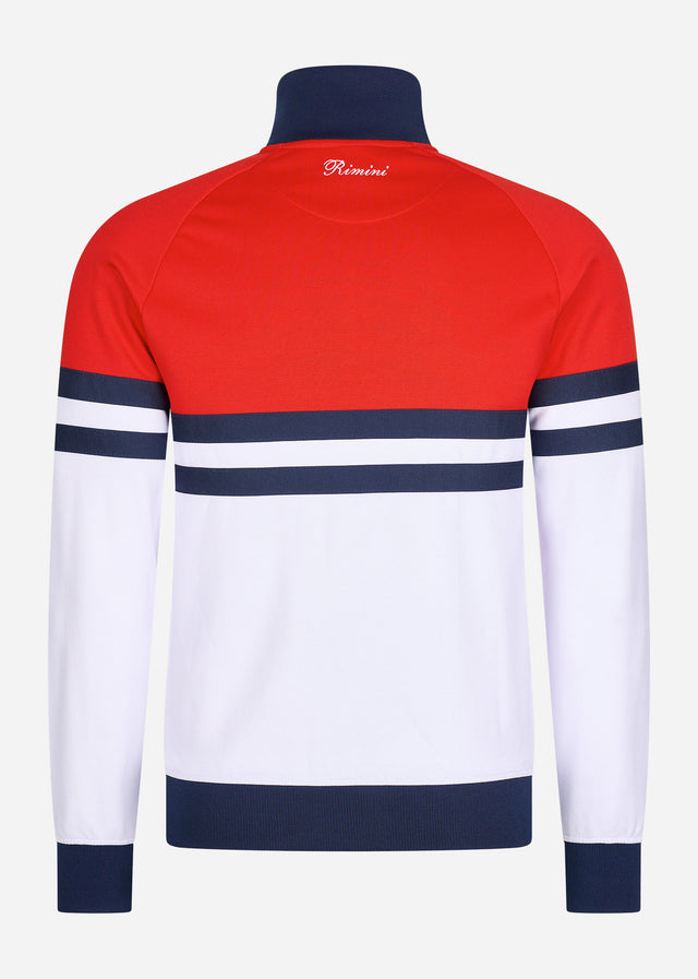 Ellesse Cardigans Rimini track top - red white navy