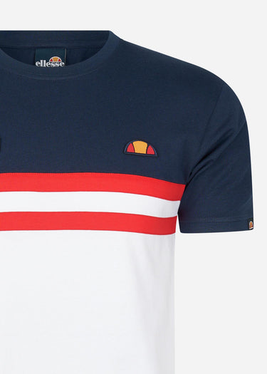 Ellesse T-shirts Venire tee - navy red white