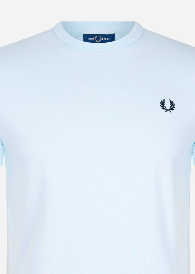 Fred Perry T-shirts Ringer t-shirt - light ice