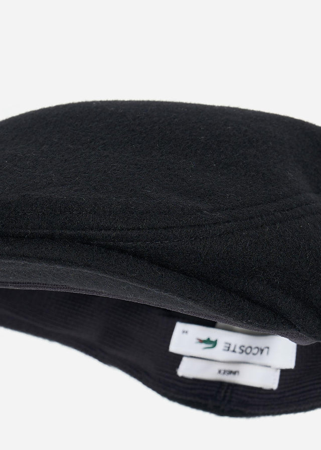 Lacoste Caps Flat cap - black